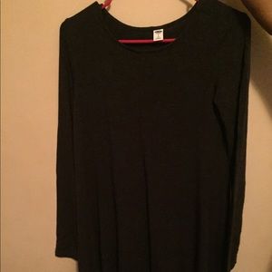 Long sleeve grey dress